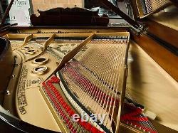 Steinway Model L Louis XV 510 Walnut Gloss Grand Piano