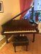 Steinway Model M (1946) Mahogany Baby Grand. Excellent, All Original, 2nd Owner