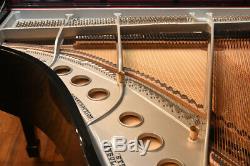 Steinway Model M 2019 / 1933 Rebuilt, High Gloss Silver Plate Great Price