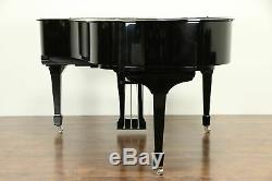 Steinway Model M 5' 7 Polished Ebony 1927 Grand Piano, Rebuilt 1998 #32859