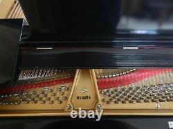 Steinway Model M Grand Piano 1922 High Gloss Ebony
