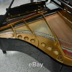Steinway Model M Grand Piano Black Polish