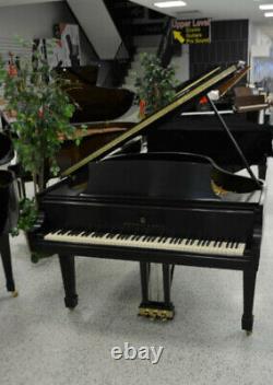 Steinway Model M Grand Piano Ebony Satin