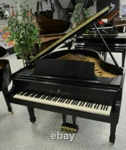 Steinway Model M Grand Piano Ebony Satin