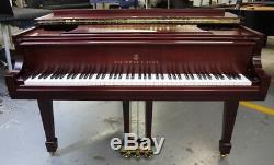 Steinway Model M Mahogany Grand Piano VIDEOS Between S and L, O, A, B