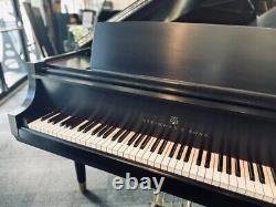 Steinway Model M Teague Sketch 1111 5'7 Ebony Satin Grand Piano