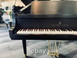 Steinway Model M Teague Sketch 1111 5'7 Ebony Satin Grand Piano
