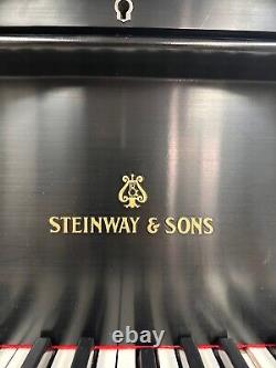 Steinway Model O #201070 5ft 7 In Satin Black With Piano Disc Iq Player System
