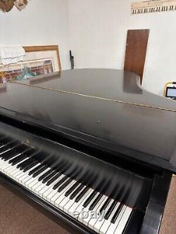 Steinway Model O #201070 5ft 7 In Satin Black With Piano Disc Iq Player System