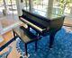 Steinway Model O Parlor Grand Piano And Bench