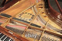 Steinway Model O Player Grand Piano 5'10'' Mahogany Restored PianoDisc/QRS