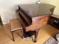 Steinway Model O with bench 1915 Mahogany color