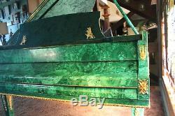 Steinway Model S Malachite Baby Grand Piano