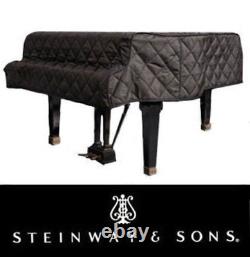 Steinway Quilted Black Grand Piano Cover for 5'10-3/4 Steinway Model L