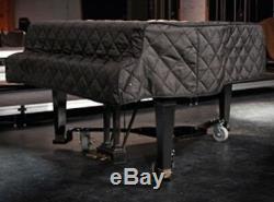 Steinway Quilted Grand Piano Cover For 6'11 Steinway Model B Black