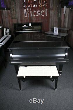 Steinway & Sons 1912 Model O Grand Piano 5' 10 Satin Ebony with Bench