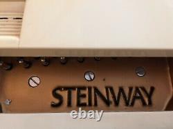 Steinway Sons Grand Model M Ivory Ebony Finish Original Condition