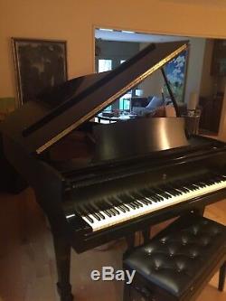 Steinway & Sons Grand Piano Model L. Serial #474071. 1979-1980. One Owner