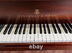 Steinway & Sons M model 5'7'' Mahogany Grand Piano 1933