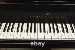 Steinway & Sons Model B 1995 Ebony Satin Classic Steinway Tone