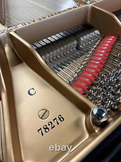 Steinway&Sons Model C Gloss Ebony. Golden Age, Restored To Perfection