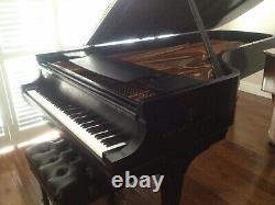 Steinway & Sons Model D Concert Grand Piano, Black Satin, Beautiful Condition