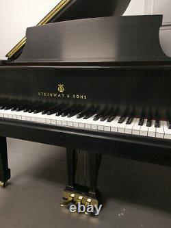 Steinway & Sons Model S Grand Piano in Satin Ebony