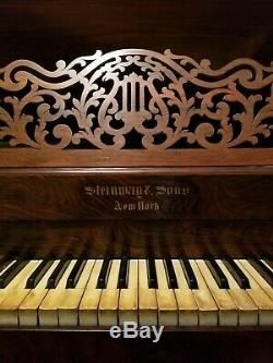 Steinway & Sons Rococo Square Grand Piano Model D