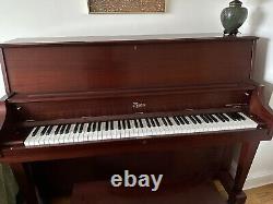 Steinway Upright Grand Model K Piano1982 Satin Ebony Excellent Condition