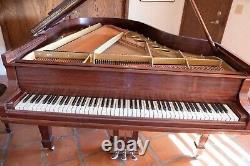 Steinway grand piano, Completely rebuilt and refinished, African Mahogany, 1907