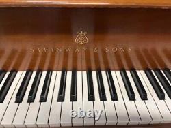 Steinway model'M' 5'7 grand piano in walnut