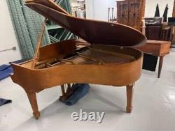 Steinway model'M' 5'7 grand piano in walnut
