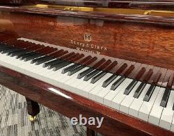 Story & Clark 5'0 Grand Piano Picarzo Pianos Polished Walnut Model VIDEO