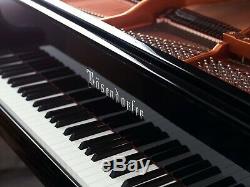 Stunning 2002 Bösendorfer Model 200 Grand Piano with CUSTOM Chrome Hardware
