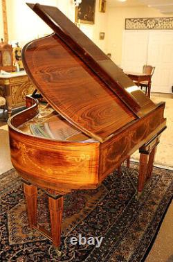 Stunning C Bechstein Rosewood Satinwood Inlaid Model A Player Piano