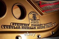 Stunning Steinway Model O Grand in Ebony Satin with Macassar Ebony Accents