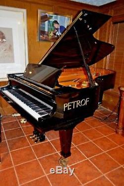 Superior PETROF 7'9 grand piano model II & Steinway key felt cover