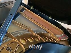 Very fine 2002 Steinway Model M Grand Piano Ebony Matte Case
