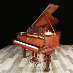 Victorian Rosewood Steinway Grand Piano, Model B 6'10 Completely Restored