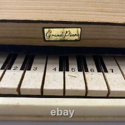 Vintage Grand Piano Xylophone, Action Figure Display Model Toy Made In Japan