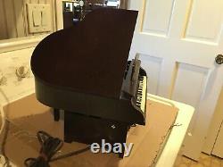 Vintage Radio General Television model 534 grand piano bakelite brown used