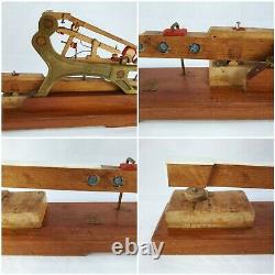 Vintage STEINWAY & SONS Grand Piano Key Hammer Action Model Display -READ ALL