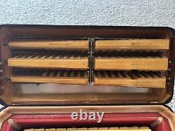 Vintage Titano Accordion Made in Italy, Black model Grand, 120 bass, 41 keys