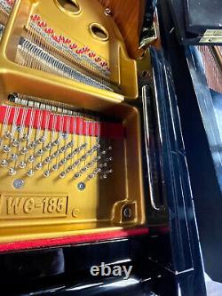 Weber Model WG-185 Grand Piano 6' 1 Polished Ebony