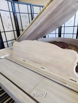 White Driftwood Art Case, Steinway Model XR 6'2 (VIDEO/WARRANTY) Shabby Chic