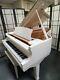White Gloss Knabe Grand Piano Withpianodisc Prodigy Player System