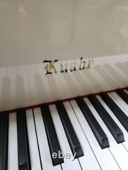White Gloss Knabe Grand Piano withPianoDisc Prodigy Player System