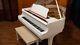 White Yamaha Baby Grand Piano (53, Never Used Condition, 1995 Model C1, White)