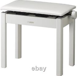 Yamaha BC-205WH Electronic Piano Flexible Chair White from Japan