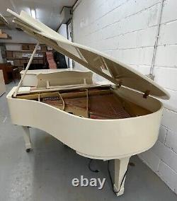 Yamaha Baby Grand Piano White High Gloss Model G1 Qrs Player